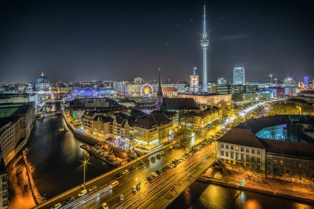 berlinski most u noćnim satima