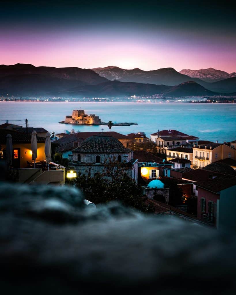 Pogled na grad u Peloponezu