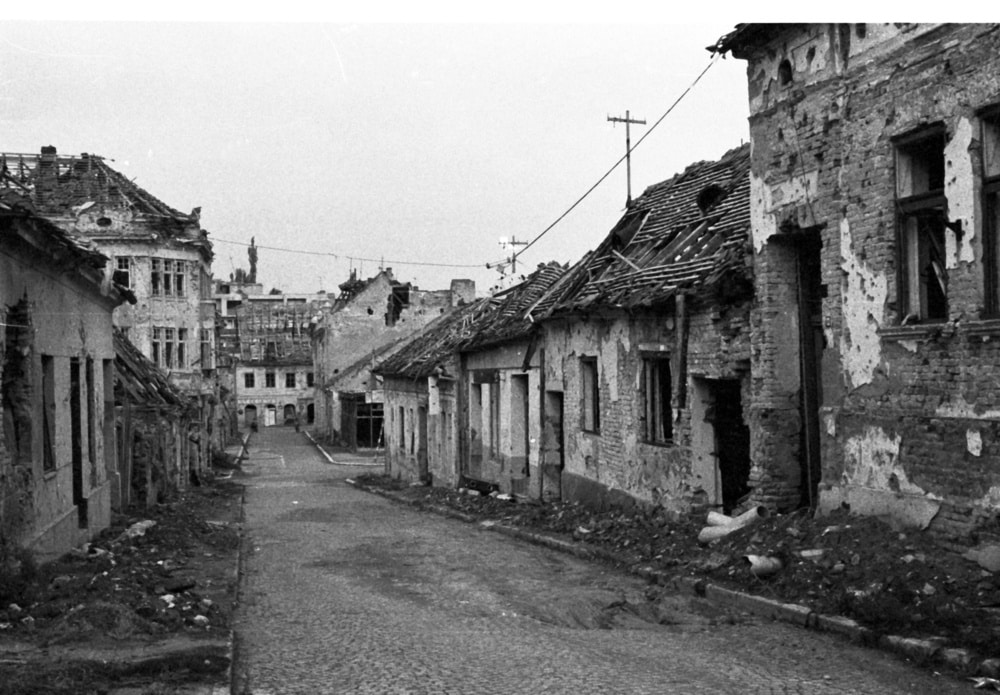 Vukovar u ruševinama
