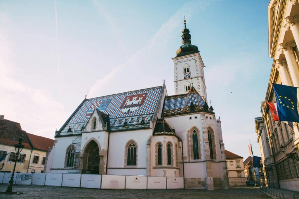 crkva svetog marka u zagrebu