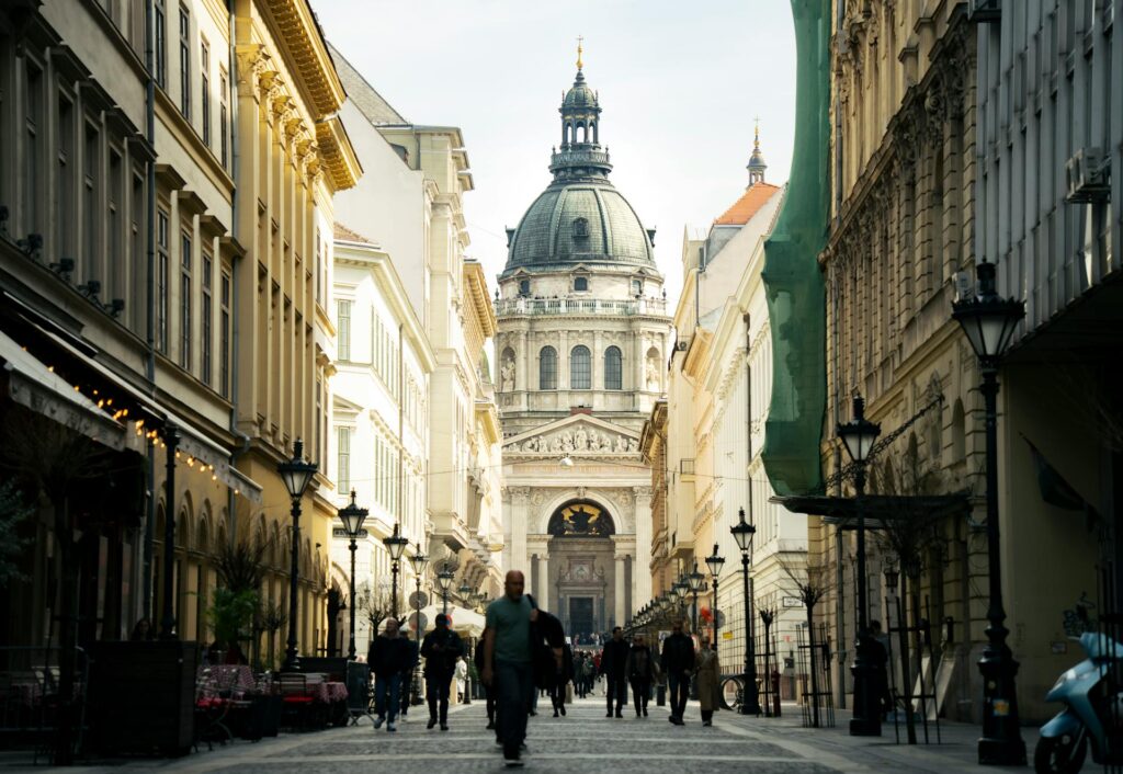 avenija andrassy, budimpešta, mađarska