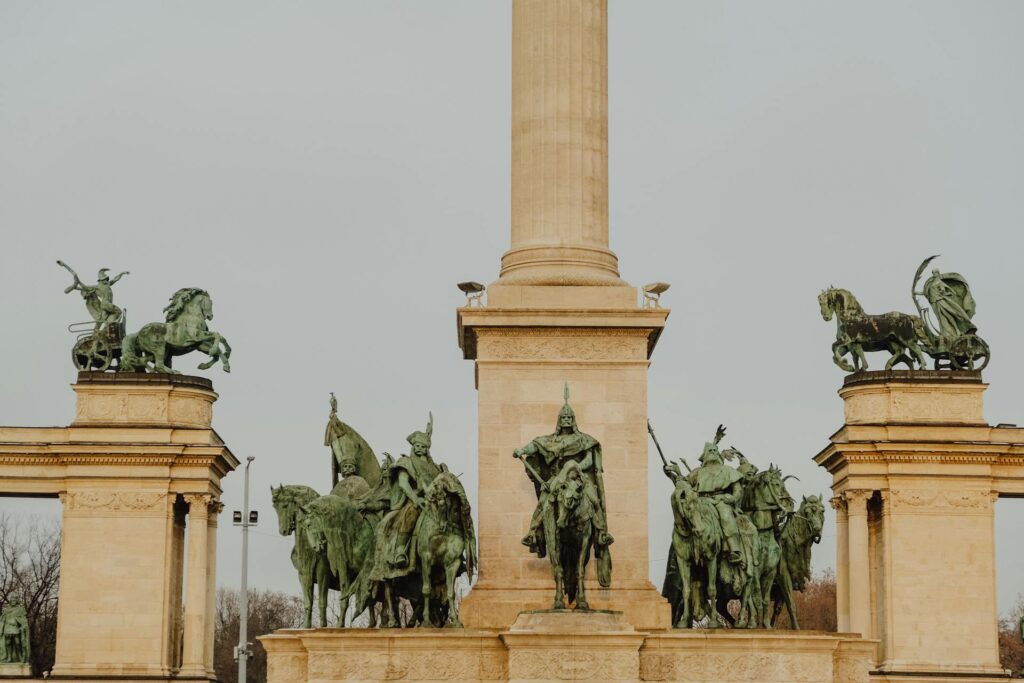 trg heroja, budimpešta, mađarska