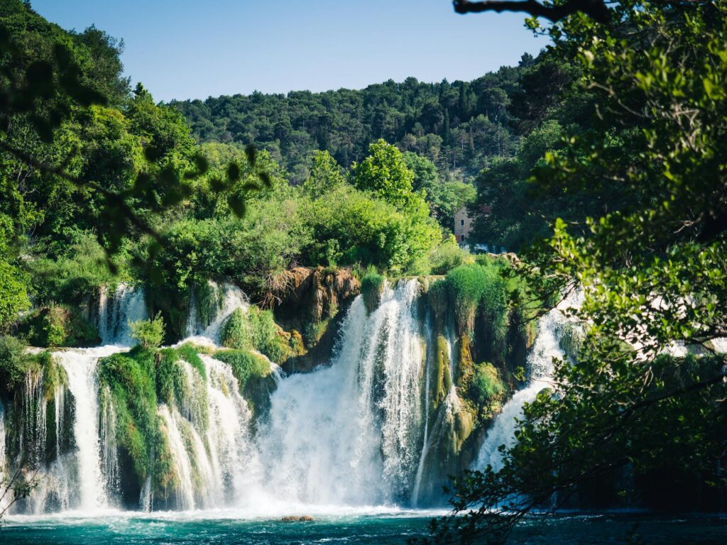 nacionalni park krka, lozovac slap